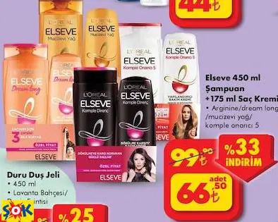 ELSEVE 450 ML ŞAMPUAN